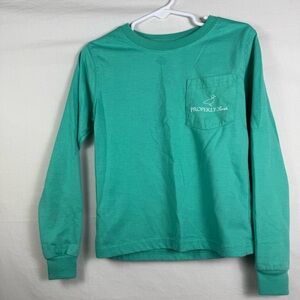 Properly Tired Green Long Sleeve T-Shirt Size 3T